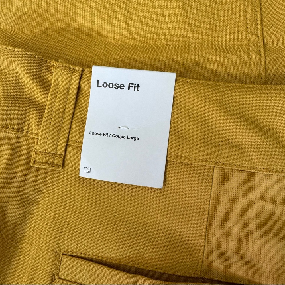 Nike SB Yellow Loose Fit Chino Skate Pants